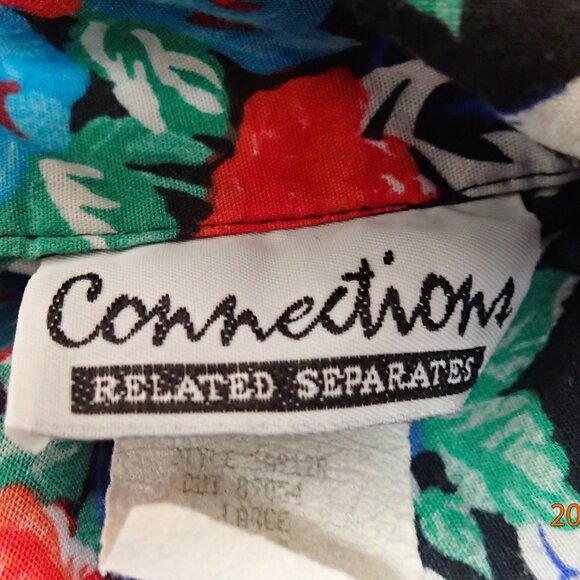Connections Related Separates Button Up Shirt Size Large 16/18 - Picture 2 of 5